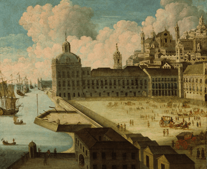 Fonte da imagem: https://upload.wikimedia.org/wikipedia/commons/d/d5/Terreiro_do_Paço_antes_do_Terramoto_de_1755.png