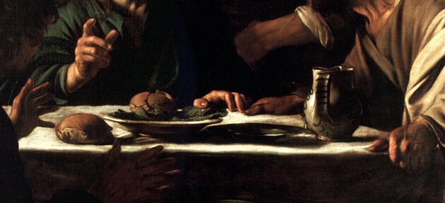 Caravaggio%2C%20A%20Ceia%20em%20Ema%C3%BAs%20(detalhe)