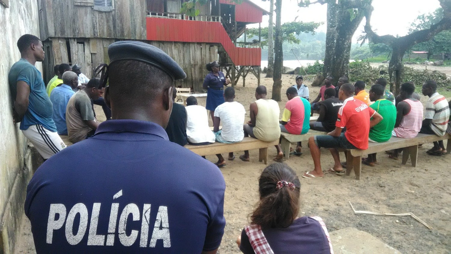 Ação de Sensibilizacao em São Tomé